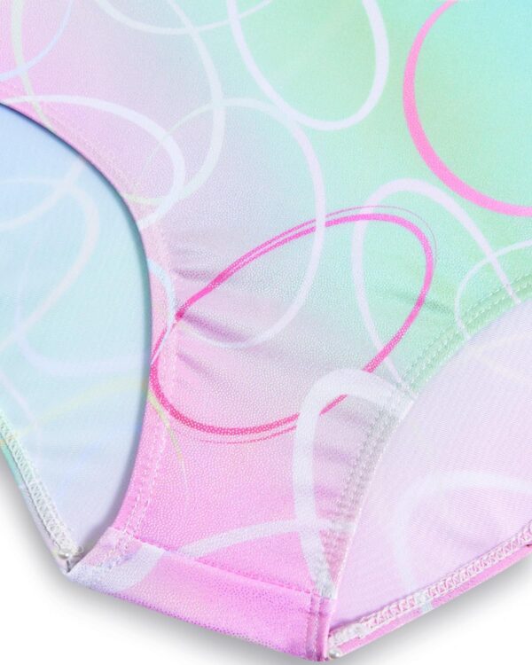 JiAmy Gymnastics Leotards for Girls with Shorts Set, Long Sleeve Kids Gymnastics Athletic Outfit for Kids 3-12 Years - Image 6