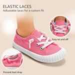 STQ KIDS Boys School Shoes Girls Toddler Trainers Canvas Barefoot First Walker Non-Slip Running Sneakers Wide Comfort Baby Walking Tennis - Image 3