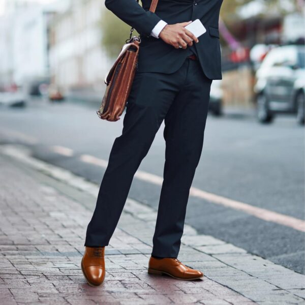 Bruno Marc Men's Lace-Up Leather Shoes, Classic Oxfords Formal Dress Shoes Brogues Derby, Comfortable School Shoes for Boy, Teen in Business, Party and Wedding - Image 9