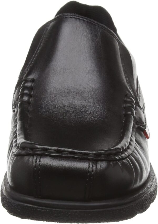 Kickers Boy's Fragma Slip on Moc Toe Comfortable Leather Shoes - Image 2