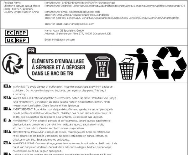 BIISDOST Canvas Shoes Kids 28, Children's Shoes Sports Shoes Girls Boys Walking Shoes Single Shoes Summer Non-Slip Indoor Shoes Leisure Shoes Comfortable Casual Children's Shoes Loafer, black, 21 - Image 8