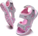 Daclay Girl's Sandals Soft Sole White Princess Comfortable Boys Kids Sandals Outdoor Shoes - Image 3