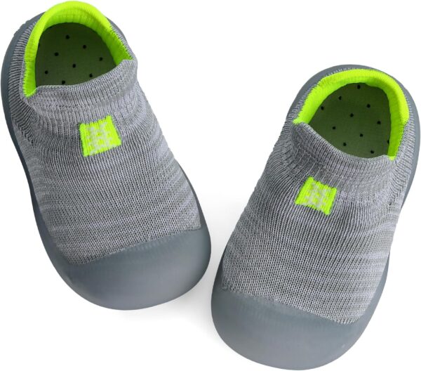 Baby Boys Girls Sock Shoes First Walking Toddler Slip on Sneakers Barefoot Breathable Antislip Flexible - Image 2