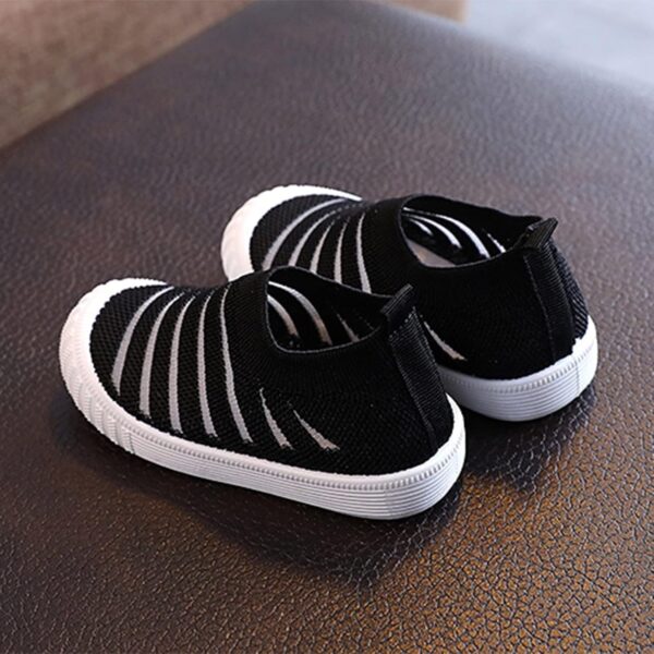 Children's Shoes Girls Sneakers: Casual Shoes Breathable Comfortable Flat Shoes Trainers Non-Slip Casual Loafer Walking Shoes Boys Outdoor Sports Shoes Single Shoes 22-33 - Image 4