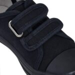 Kids Canvas Shoes Boys Trainers Girls Pumps Unisex Easy Fasten Plimsolls Casual Shoes - Image 8