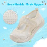 JIASUQI Toddler Boys Girls Sandals Breathable Barefoot Shoes Adjustable Lightweight Walking Shoes for Summer Indoor Outdoor - Image 3