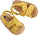 Dubute Infant Baby Girls Summer Sandals Soft Sole Newborn Toddler First Walker Crib Dress Shoes Outdoor - Image 3