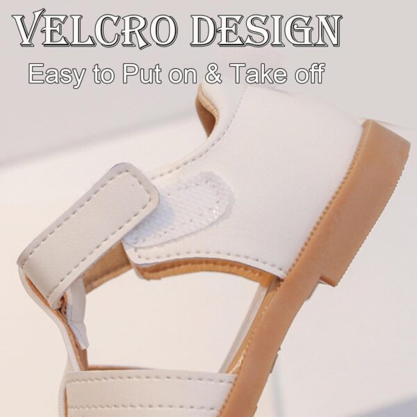 Baby Boys Open Toe Sandals Infant Toddler Summer Beach Flat Anti Slip First Walking Shoes, Good Flexibility, Shock Absorption - Image 2