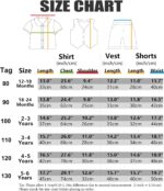 Baby Boys 3 Pieces Outfit Gentleman Suit Set, Shirt & Bowtie & Waistcoat & Shorts, Size:1-6 Years - Image 6