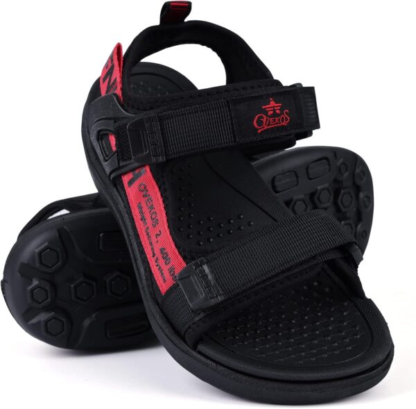 Boys Sandals Kids Open Toe Sandals Outdoor Sports Flat Shoes Summer Beach Pool Slide Shoes - Image 7