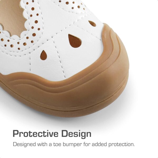 DREAM PAIRS Toddler Little Girls Mary Jane School Uniform Dress Shoes T-Strap Ballet Flats - Image 2