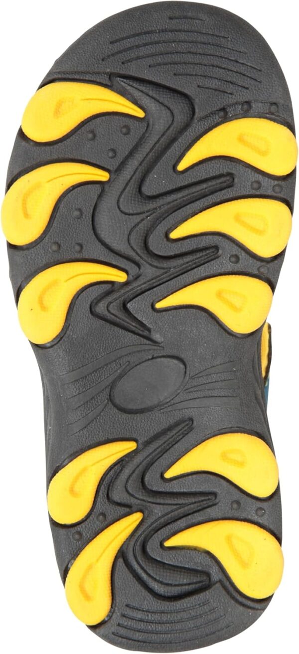 Mountain Warehouse Pebble Junior Sandals - Neoprene Lining Kids Shoes, Phylon, Removable Heel Strap, Hook & Loop Fitting Beach Shoes -For Travelling, Walking - Image 3