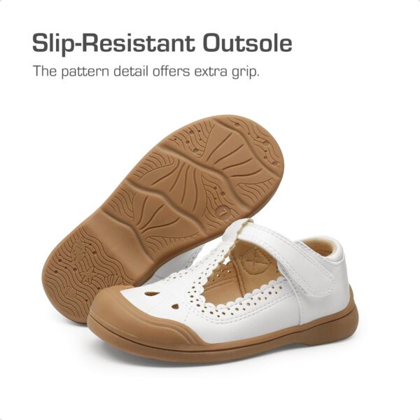 DREAM PAIRS Toddler Little Girls Mary Jane School Uniform Dress Shoes T-Strap Ballet Flats - Image 5