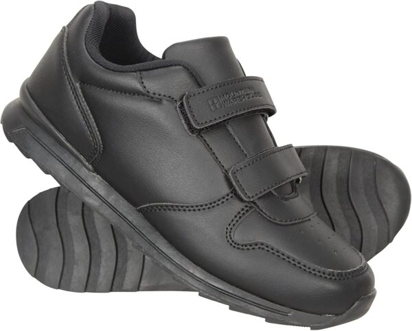 Mountain Warehouse Blaze Kids Adaptive School Shoes - PE Unisex Trainers with Touch Strap Fastening, EVA Cushion, Boys & Girls - All Season, School, Walking & Outdoors - Image 3