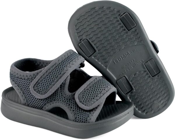 MK MATT KEELY Unisex Kids Summer Sandals Baby Anti-Slip Open Toe Adjustable Walking Shoes for Boys Girls - Image 3