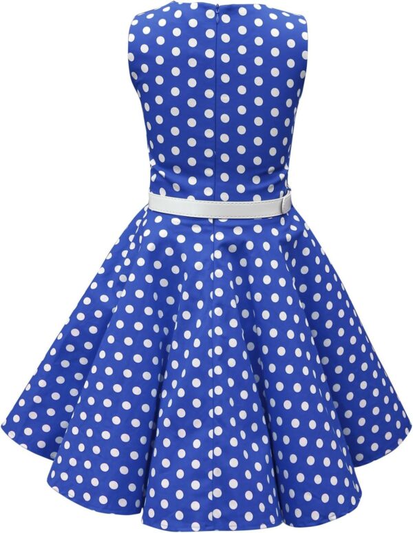 BlackButterfly Kids 'Audrey' Vintage 50's Girls Dress - Image 2