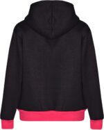 A2Z 4 Kids Tracksuit Girls The Power Design Print Zipped Top - T.S PD 301 Black & Pink._7-8 - Image 4
