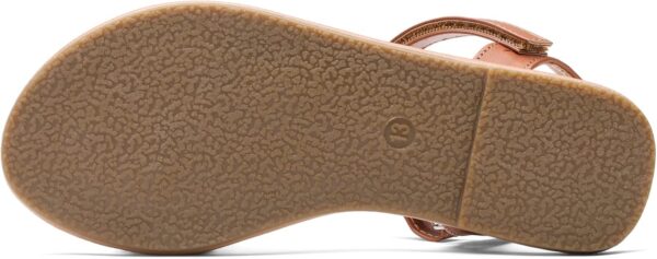 DREAM PAIRS Girls Sandals Classic Open Toe Braided Flat Sandals Summer Dress Shoes for Little Kid/Big Kid - Image 6