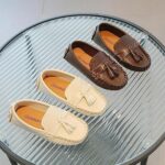 Girls Boys Loafers Toddler Leather Shoes Non Slip - Image 6