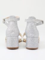 SIRRI Girls Ankle-Strap Shoes, Block Heels Sandals with Glitter for Special Occasion - Image 5