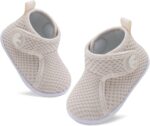 JIASUQI Baby Sock Shoes Boys Girls Lightweight High-Top Shoes Baby Walking Shoes Infant Barefoot Shoes