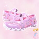 Unitysow Girl Sandals Glitter Princess Shoes Flat Walking Sandals Comfort Mary Jane Birthday Party Dance Shoes for Little Kid/Big Kid - Image 5