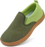 maxvinci Kids Canvas Shoes Girls Boys Barefoot Sneaker Slip On Breathable Casual Trainers Pumps Plimsoles for Little Kid/Big Kid