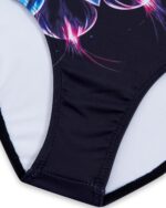 JiAmy Gymnastics Leotards for Girls Cross Back, Long Sleeve Sparkly Dance Biketards with Shorts Ballet Outfit for 3-12 Years - Image 4