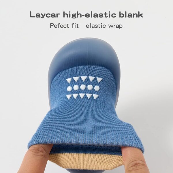 Baby Sock Shoes Baby Walking Shoes Infant Non-Slip Breathable Slippers with Soft Rubber Sole Baby Boys Girls Sneakers - Image 4