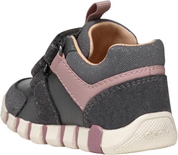 Geox Baby B IUPIDOO Girl C Sneaker, 2 UK Child Pink - Image 4