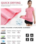 Star Vibe 4-5 Pack Girls Clothes Yellow Orange Green Red Tshirt Kids Dry Fit Running T-Shirt for Kids - Image 6