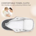 STQ KIDS Boys School Shoes Girls Toddler Trainers Canvas Barefoot First Walker Non-Slip Running Sneakers Wide Comfort Baby Walking Tennis - Image 7