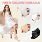 FOGOIN Girls Sandals Party Shoes Low Heels Open Toe Princess Sandal Ankle Strap Dress up Glitter Wedding Shoe for Little Big Kid Summer - Image 2