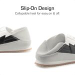 DREAM PAIRS Boys Girls Fashion Sneakers Foldable Back Retro Classic Casual Tennis Lightweight Breathable Walking Shoes for Little/Big Kid - Image 2