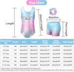 JiAmy Gymnastics Leotards for Girls with Shorts Set, 3Pcs Kids Gymnastics Athletic Outfit, Sleeveless Ballet Dancewear for Kids 3-12 Years - Image 6