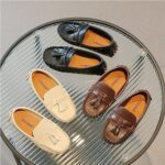 TangDao Girls Boys Loafers Toddler Leather Shoes Non Slip - Image 7