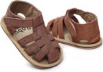 UK Baby Boys Girls Sandals,Boys Tennis Shoes Fisherman Sandals Toddler First Closed Toe Girls Shoes Baby Shoes Clearance - Image 4