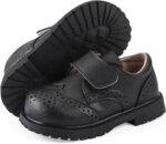 Boys Girls Formal Shoes Toddler Little Kids School Shoes Flat Dress Shoes (Toddler/Little Kid) - Image 5