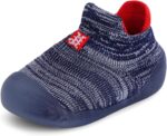 Cheerful Mario Baby Boys Girls Sock Shoes First Walking Toddler Slip on Sneakers Barefoot Breathable Antislip Flexible