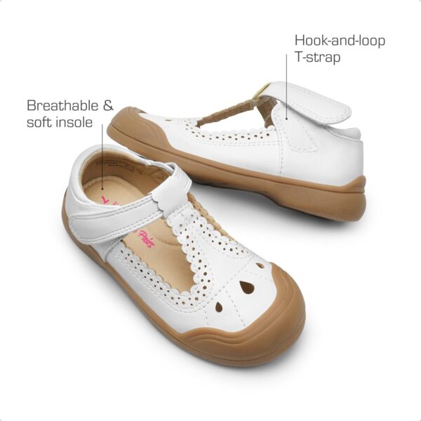 DREAM PAIRS Toddler Little Girls Mary Jane School Uniform Dress Shoes T-Strap Ballet Flats - Image 4