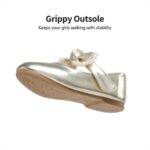 DREAM PAIRS Girl's Dress Shoes, Mary Jane Flats for Flower Girl Party School Wedding (Toddler/Little Girl) - Image 5