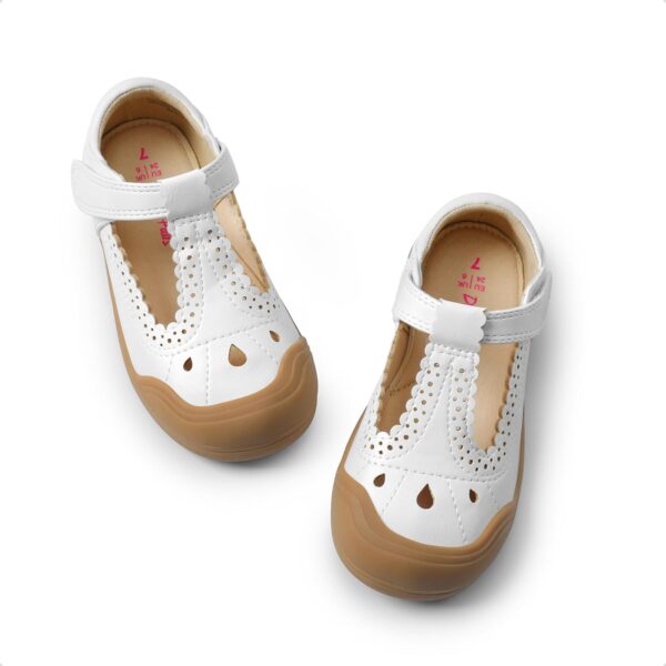 DREAM PAIRS Toddler Little Girls Mary Jane School Uniform Dress Shoes T-Strap Ballet Flats - Image 3