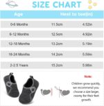 JIASUQI Baby Shoes Boys Girls Breathable First Walking Shoes Infant Soft Sneakers Crib Shoes Lightweight Slip On Shoes - Image 2