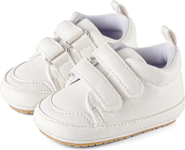 Cheerful Mario Baby First Walking Shoes Baby Boys Girls Pram Shoes Infant Prewalkers Soft PU Leather Anti-Slip - Image 6