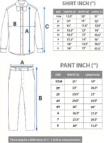 Lilax Boy Gentleman Outfit Tuxedo Dress Shirt Suspender Pant Set - Image 4