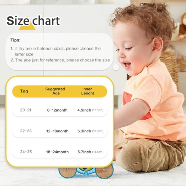 Baby Girls Boys First Walking Shoes Infant Anti Slip Slippers Toddler Socks Shoes Non Slip Sole Breathable - Image 6