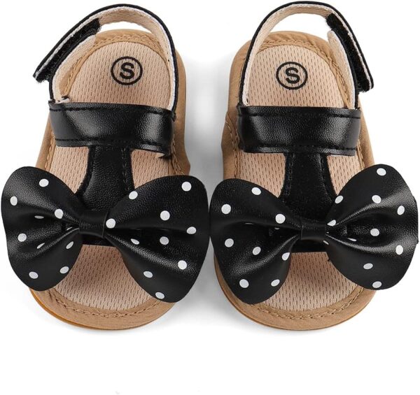 Baby Girls Sandals Infant Girls First Walking Shoes - Image 2
