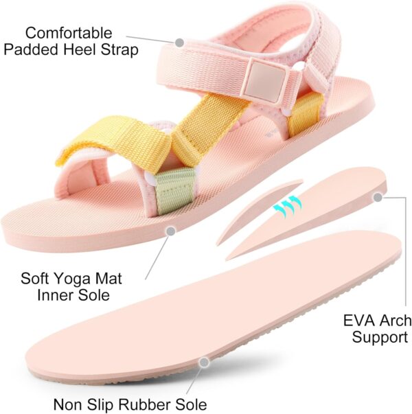 Harvest Land Girl Sandals Kids Summer Lightweight Outdoor Sandals Shoes - Image 2