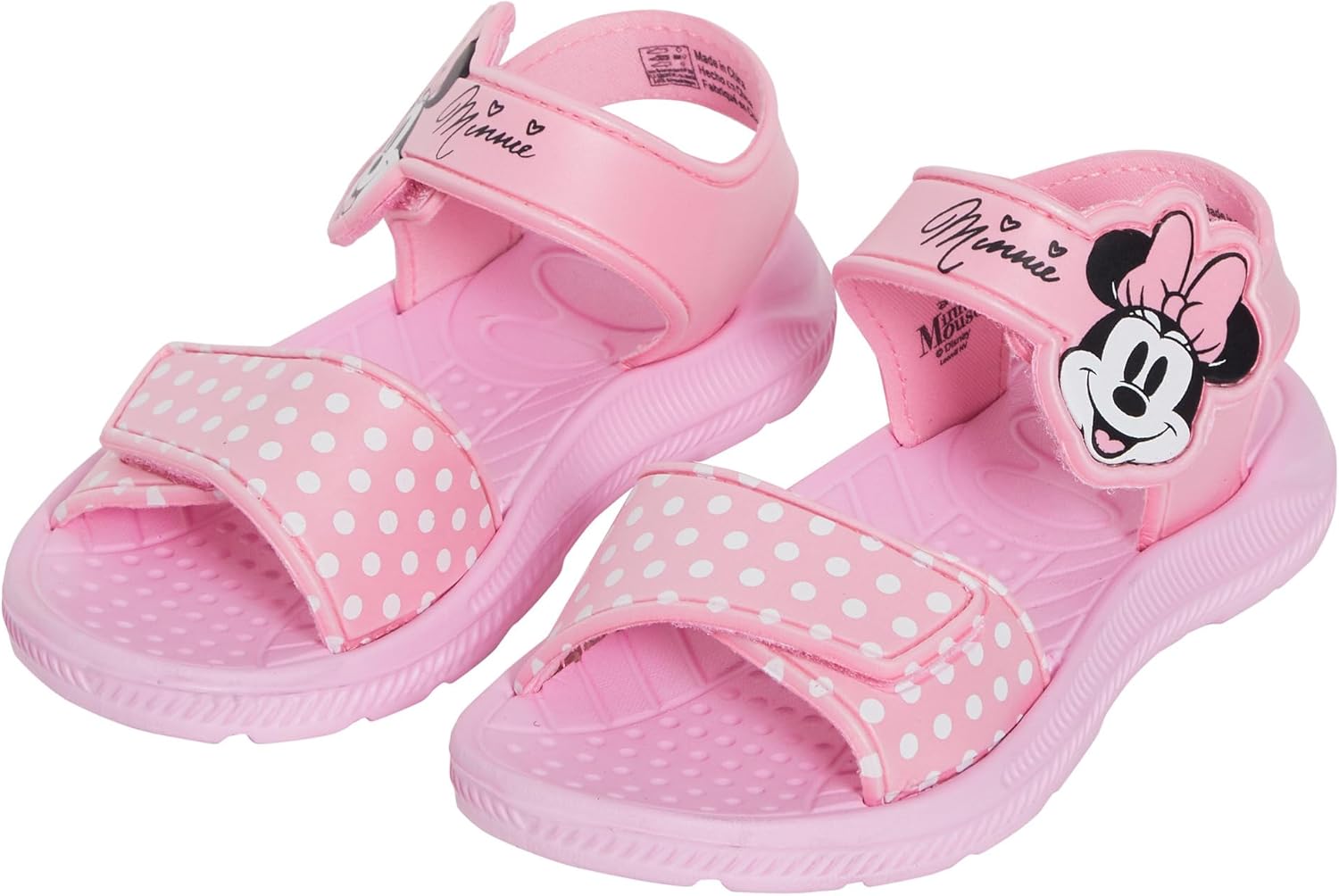71wAbkkEj8L._AC_SL1500_.jpg Disney Minnie Mouse Sandals for Girls Summer Sliders EVA Waterproof Beach Shoes - Image 1