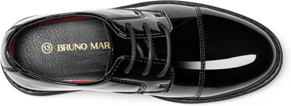 Bruno Marc School Shoes for Boys Derby, Kids Lace-Up Classic Oxfords Dress Shoes, Gentle Men Shoes for Wedding, Party, and Church - Image 5